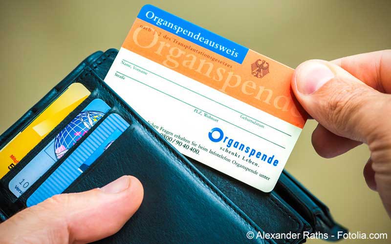 Organspendenausweis Organspendenausweis