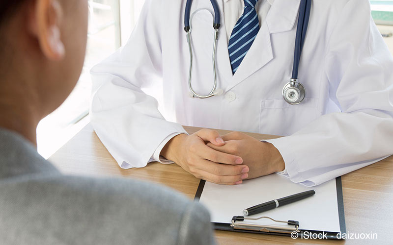Patient bekommt Diagnostik Patient bekommt Diagnostik
