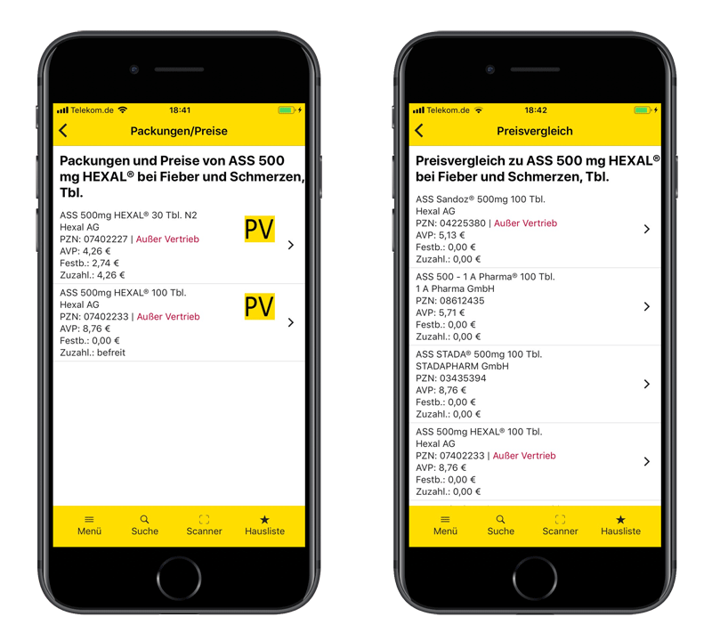 Gelbe Liste App Preisvergleich Gelbe Liste App Preisvergleich