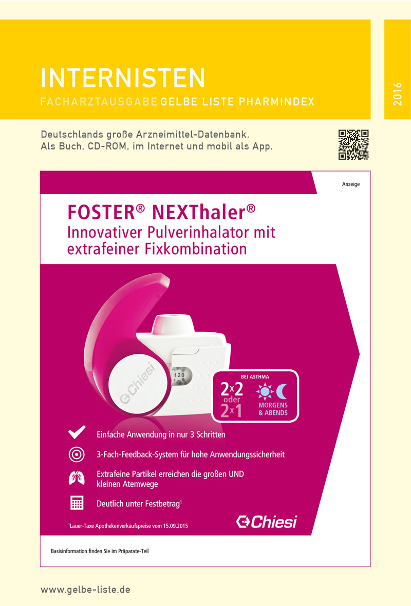 Gelbe Liste für Internisten Gelbe Liste für Internisten