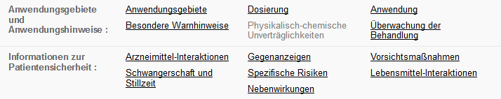 Wirkstoff-Monographie Navigation Wirkstoff-Monographie Navigation