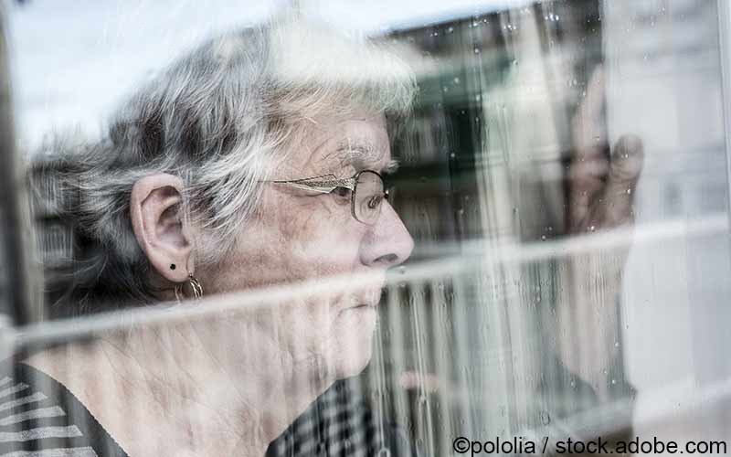 Alte Frau Depression Alte Frau Depression