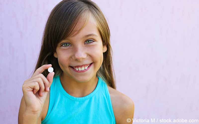 Kind Einnahme Tablette